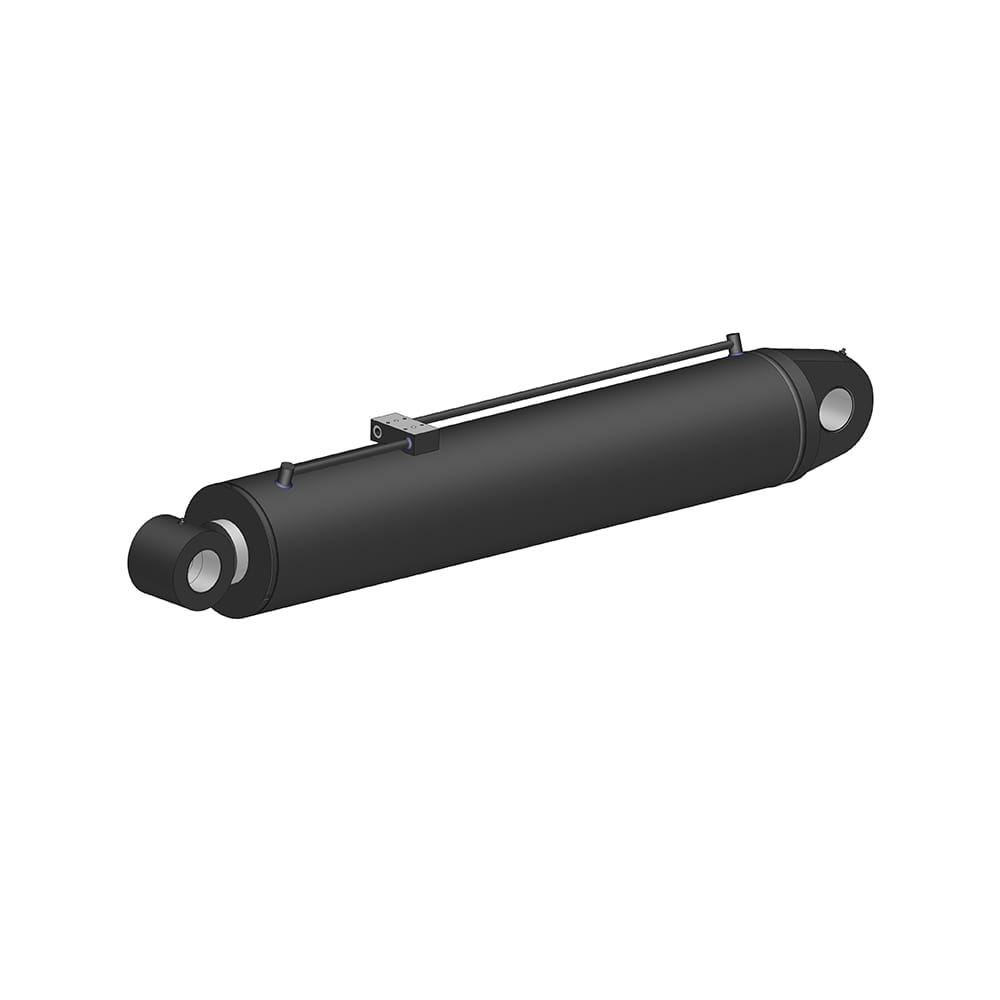 Yan yükleyici vinç hidrolik alt kol silindiri