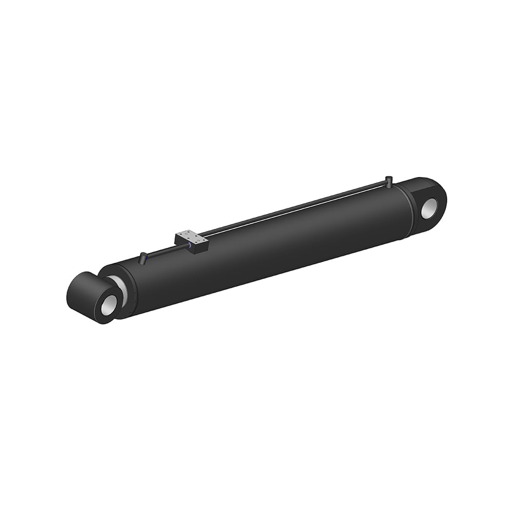 Yan yükleyici vinç hidrolik çırpma luffing silindir